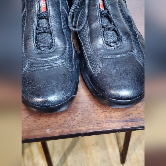 Prada Sneakers, Black, Size 11 - Picture 15 of 16